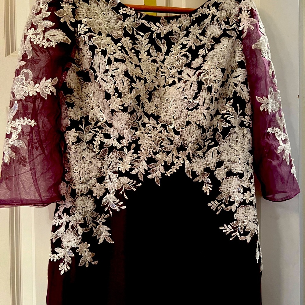 JJ’sHouse Women’s Eggplant Evening Gown